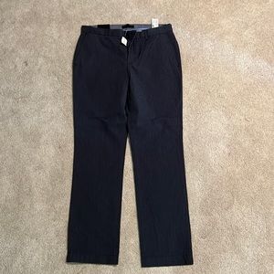 Banana Republic Aiden Slim Fit Navy Dress Pants